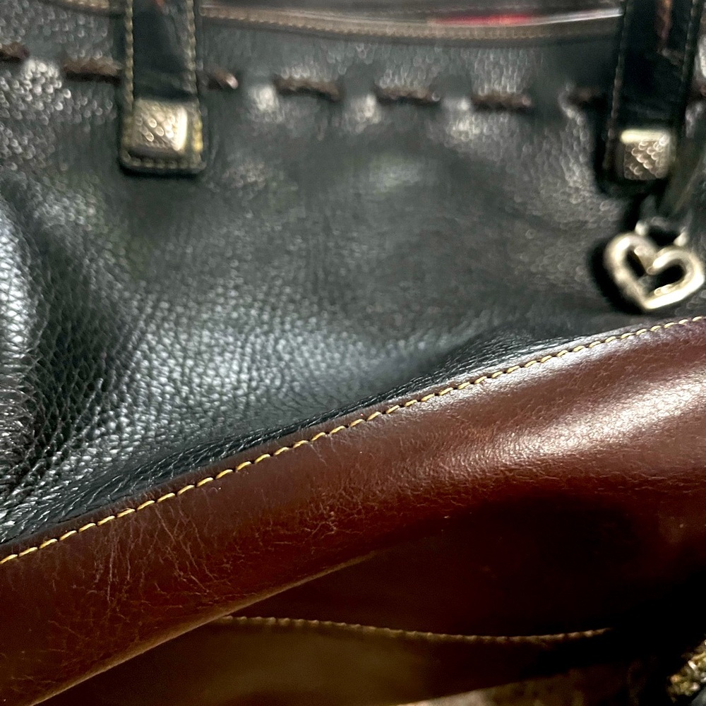 Vintage Brighton Pebbled Leather Bag Shoulder Purse